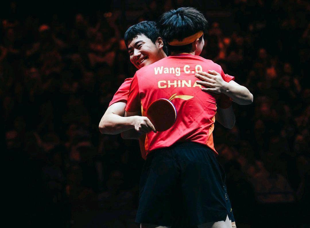 对王楚钦来, 对方的中路, 结束之后就